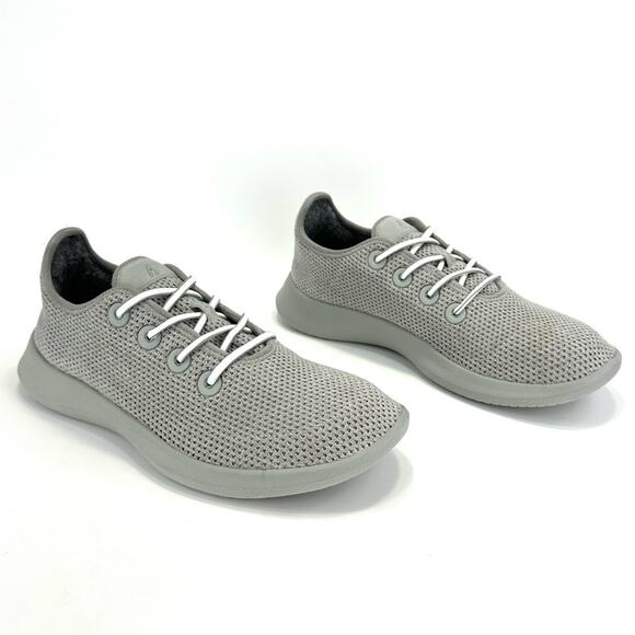 Allbirds TD Tree Dashers Men Running Shoes/Sneakers Size 9 Gray Mesh Sustainable - Picture 2 of 15